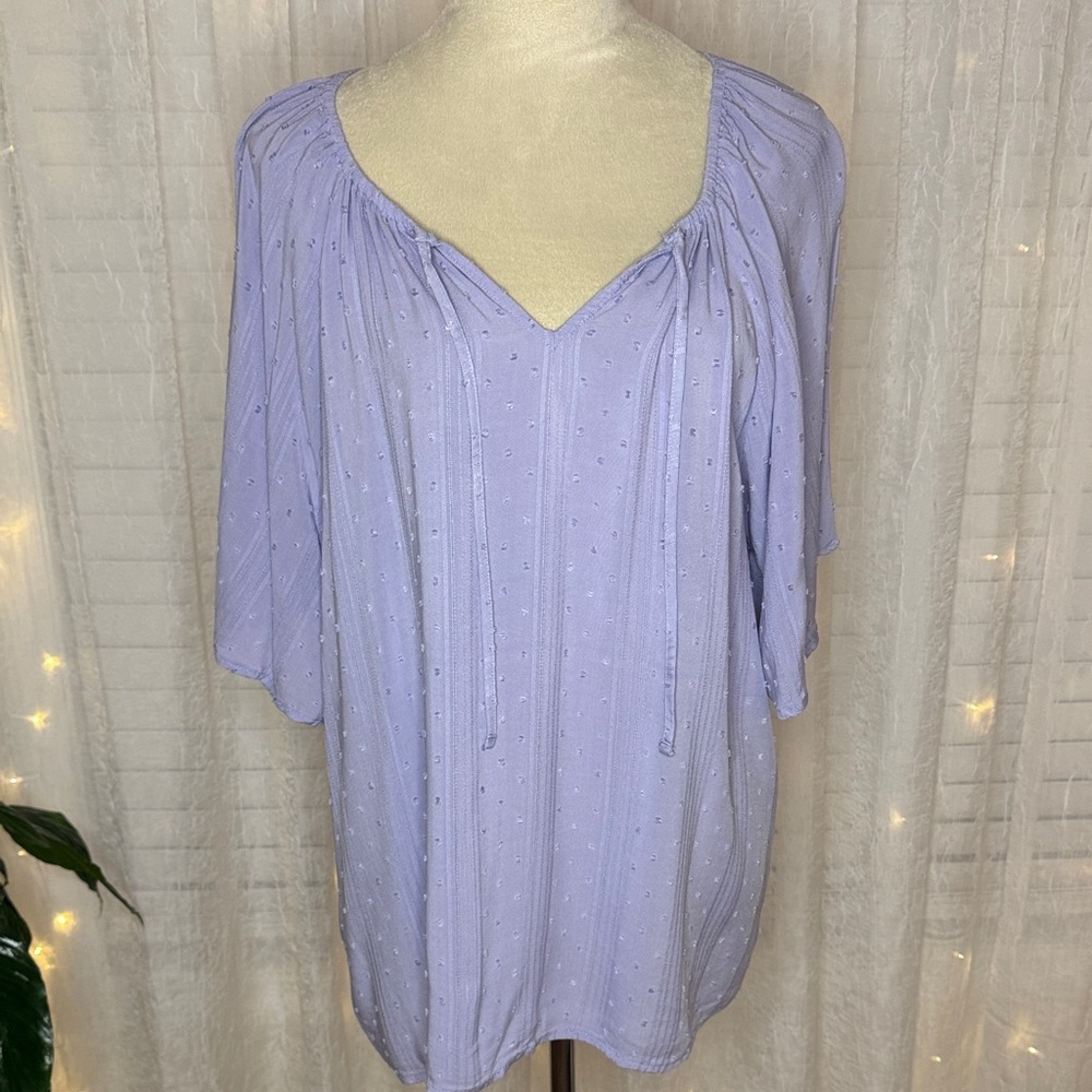 Nine West Lavender Women's Blouse